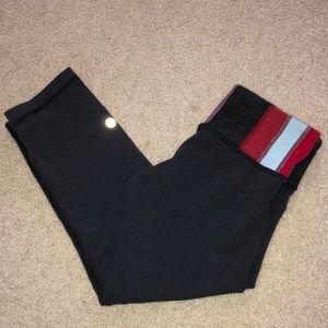 reversible crop lululemon leggings